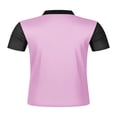 thumbnail image 5 of COSFO Casual Men's Polo Shirts Short Sleeve Mesh Striped Shirt Loose Fit Collared Pullover Golf Moisture Wicking Tops, 5 of 7