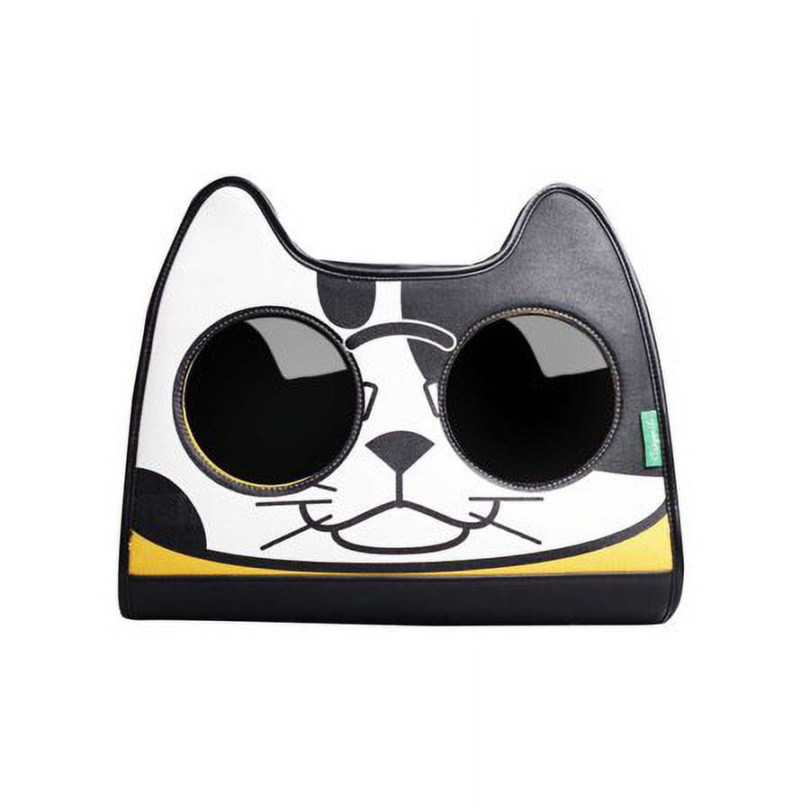 Modern Cat Bag Carrier - Yellow - Green from Apollo Box