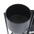 thumbnail image 4 of Miumaeov Metal Plant Stand, 6 Tier Indoor Outdoor Flower Pot Stand Holder Shelves, Foldable Decorative Display Rack for Potted Plant for Patio Garden, Living Room, Corner Balcony & Bedroom (Black), 4 of 9