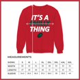 thumbnail image 7 of It's a Philly Thing Funny Sweatshirt Philadelphia Birds Fan Champions City of Brotherly Love Football Fly Crewneck, 7 of 7