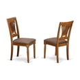 thumbnail image 4 of Atlin Designs 7-piece Table and Dining Chairs in Saddle Brown, 4 of 6