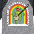 thumbnail image 3 of Muppets - Knows Any Songs About Rainbow - Toddler And Youth Raglan Graphic T-ShirtToddler And Youth Raglan Graphic T-Shirt, 3 of 5