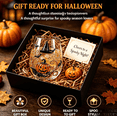 thumbnail image 4 of Summerween Ghost Glass Tumbler, 3D Raised Floating Spirit Aesthetic Cup, Spooky Season Iced Coffee Mug, Viral Social Media Style Goth Kitchen Decor, Novelty Holiday Gift, Clear Ghost, 1-Piece, 4 of 5