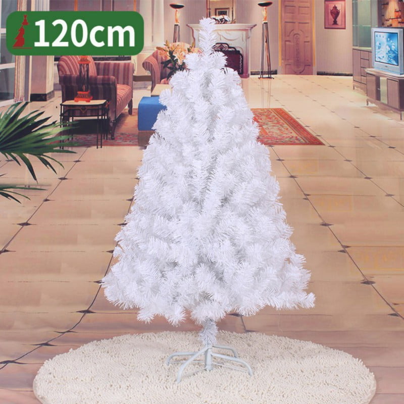 4ft Christmas Tree Artificial Premium Spruce Hinged Xmas Tree with Metal 