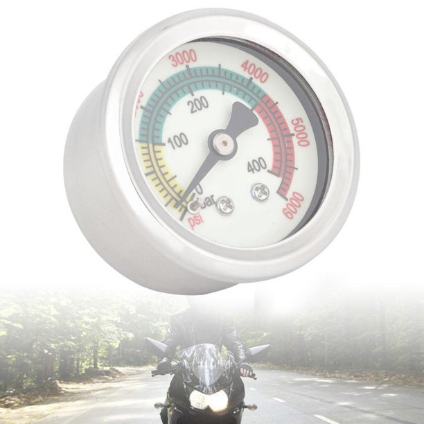 Tebru 40mpa Auto Motorcycle Pressure Gauge Manometer High Pressure Pump