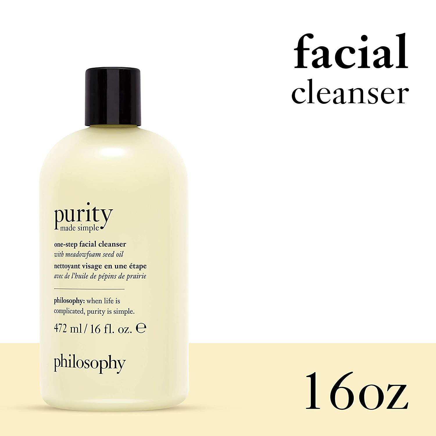 Philosophy Purity Made Simple One Step Facial Cleanser 472ml/16oz - image 2 of 10