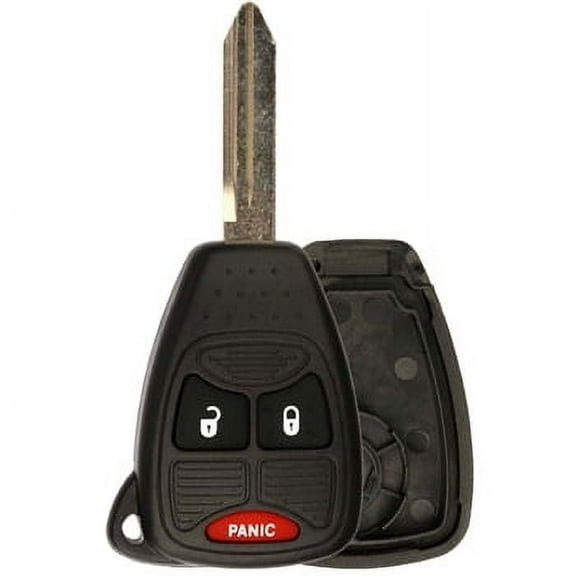 KeylessOption Just the Case Shell Key Fob Keyless Entry Remote for Chrysler / Jeep / Dodge OHT692713AA OHT692427AA M3N5WY72XX