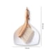 thumbnail image 2 of Recogedor y escoba, recogedor y cepillo, limpiador de jaula, accesorio para cabaña, madera blanca, 1 Uds., 2 of 5
