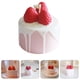 thumbnail image 5 of Forma de pastel de vela sin humo Vela decorativa Boda Boda Fiesta de cumpleaños Bujes de fotos, 5 of 8
