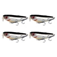 thumbnail image 2 of Yuarrent Paquete de 4 cebos de simulación de agua salada, señuelos de agua dulce, agua de mar, Crankbait, corriente marina, océano, pesca, Swimbait, Type3 NO3 Yuarrent OD023293-02, 2 of 6