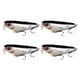 thumbnail image 2 of Eigraketly 4 piezas de cebo de plástico de simulación de agua salada señuelos de agua dulce agua de mar Crankbait Rock pesca Swimbait suministros Pescar Tipo 2 Eigraketly OD023293-02, 2 of 6
