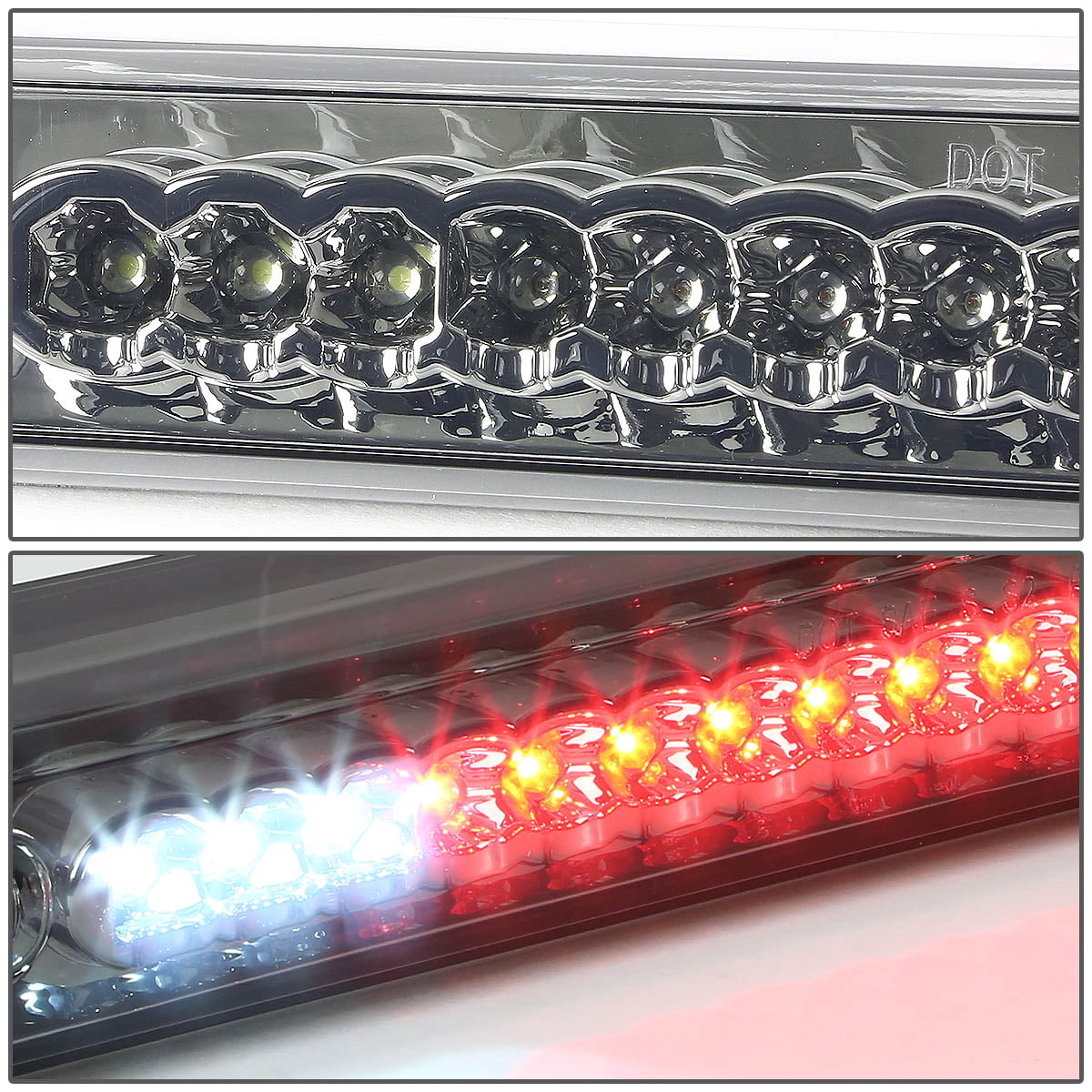 DNA MOTORING 3BL-C1088-LED-BK-SM LED Third Brake Light 