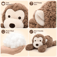 thumbnail image 3 of YSZZYSM Weighted Stuffed Monkey, Cute Plush for Emotional Support, Soft Monkey Stuffed Animal Gift for Kids, 3 of 8