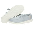 thumbnail image 5 of Hey Dude Ladies Wendy Linen Chambray Light Grey Shoes 121413058, 5 of 7