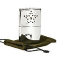 thumbnail image 3 of Calentador de exterior Calentador de manos de metal portátil al aire libre 2pcs con bolsa para pesca Meterk Calentador de exterior, 3 of 7