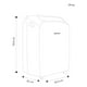 thumbnail image 3 of Aire Acondicionado Portátil Hisense  WiFi 32m2 12,000 BTU AP12CWN1, 3 of 7
