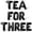 Black, variant on Letter Balloons - TEA FOR THREE 16" Inch Alphabet Letters Foil Mylar Balloon 3rd Birthday Party Banner (Rose Gold)