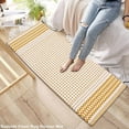 thumbnail image 2 of Premium Woven Cotton Anti Fatigue Kitchen Runner Mat 18x48 Inch, Cushioned Non Slip Kitchen Floor Rug for Home Laundry Office, 2 of 4