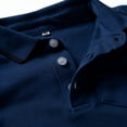thumbnail image 5 of CYRBOKO Boys Outfit Sets, 2 Pieces Casual Short Sleeve Summer Polos and Shorts Navy Size 7-8 T, 5 of 9