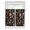 Black, variant on Tier Curtains 45 Inches Long, Watercolor Flowers Window Treatment Curtain Drapes, Farmhouse Floral Vintage Black Window Half Privacy Curtains for Bedroom Bathroom, 42"x45", 2 Panels