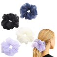 thumbnail image 1 of Coleteros de gran tamaño Coleteros de organza gigantes Coleteros de gasa grandes Coleteros gigantes Coleteros grandes para el cabello para mujeres y niñas, 1 of 5
