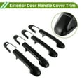 thumbnail image 4 of Cubierta de manija de puerta exterior Trim Cubierta de manija de puerta exterior para Honda Accord 7ª generación 2003-2007 ABS negro brillante 1 juego, 4 of 7