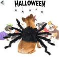 thumbnail image 7 of PULLIMORE Halloween Spider Costume for Dogs Cats Spiders Wings Cosplay Apparel for&nbsp;Small&nbsp;Medium&nbsp;Dog Cat (M, Black), 7 of 7