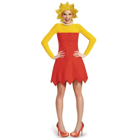 The Simpsons Lisa Deluxe Adult Costume Plus 18-20