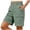 #0023-Mint Green, variant on Womens Cropped Skinny Jeans, High Waisted Stretchy Denim Pants, Cross Hem Slimming Capris with Back Pockets Gift