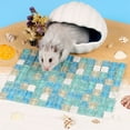 thumbnail image 5 of Chinchilla Habitat House Summer Squirrel Cooling Pad Hammock Platform Hamster Cooling Mat M, 5 of 8