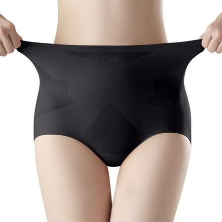 Size 9 Underwear Women Women Hanes Underwear Cotton  Women Comfortable Solid Large Size Abdominal Panties Hight Waiste Underpants