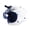 Navy Blue, variant on Pillbox Fascinator Hat with Birdcage Veil Organza Bow & Feather Detail for Wedding Derby Church Tea Party Formal Headpiece