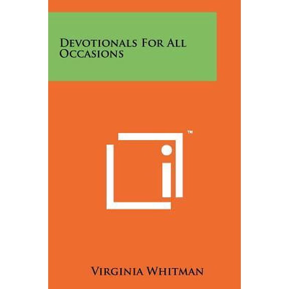 Devotionals for All Occasions Paperback