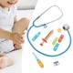 thumbnail image 3 of Juego de doctor Juguetes educativos tempranos Desarrollo de habilidades sociales Simulación Doctor Juego de 6, 3 of 7