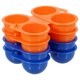 thumbnail image 1 of 4Pcs Portable Outdoor Camping Eggs Carrier Plastic Container Case Eggs Holder, 1 of 5