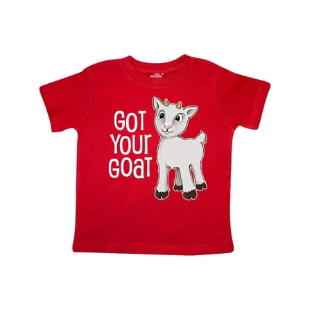 

Inktastic Got Your Goat- cute Gift Toddler Boy or Toddler Girl T-Shirt