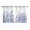 White Dark Blue, variant on Wildflower Leaf Kitchen Curtains 63 Inch Length, Brown Floral Botanical White Watercolor Grommet Top Bedroom Living Room Curtains, Light Filtering Cafe Curtain Drapes 2 Panels Set 104''x63''