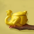 thumbnail image 3 of ACDANC 2026 New Ceramic Coffee Mug,Creative Novelty Funny Ceramic Cup with Handle&Lid,Salt Baked Chicken Shape Tea Jar Cup Mug,Chicken Coffee Mugs for Chicken Lovers,Funny Gifts, 3 of 4