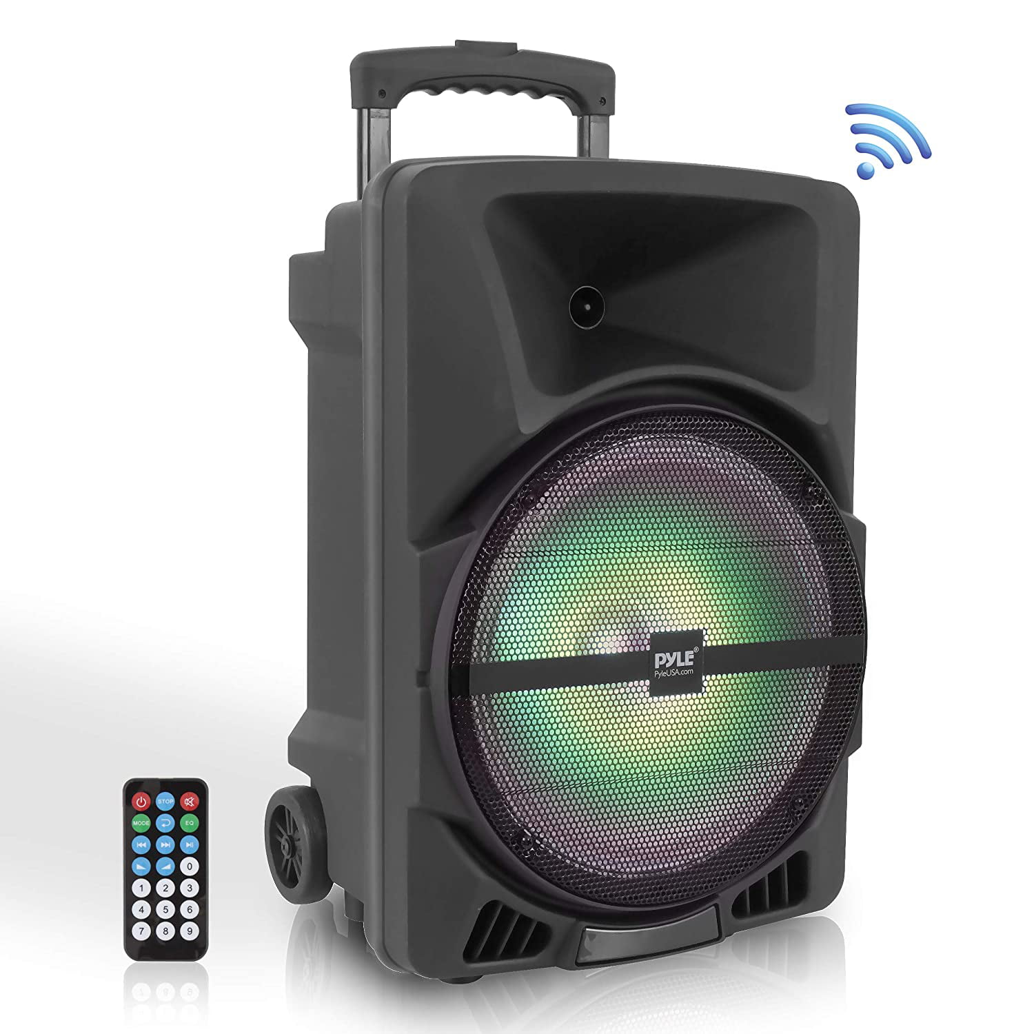 Pyle Wireless Portable PA Speaker System 800W High Powered Bluetooth
