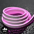 thumbnail image 5 of Delight 50FT 2-Sided LED NEON Light DIY Adjustable Mode IP65 Strip Lights Remote Home GardenDecor Pink, 5 of 10
