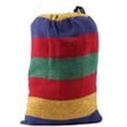 thumbnail image 1 of ZOUSSIQI Hamac Double Portable - Hamac en Coton à Rayures Colorées pour Camping et Activités Extérieures avec 2 Sangles d'Arbre, Confortable et, Utilisation Intérieure et Extérieure, Fantastique (Rouge) CA919-8130, 1 of 8