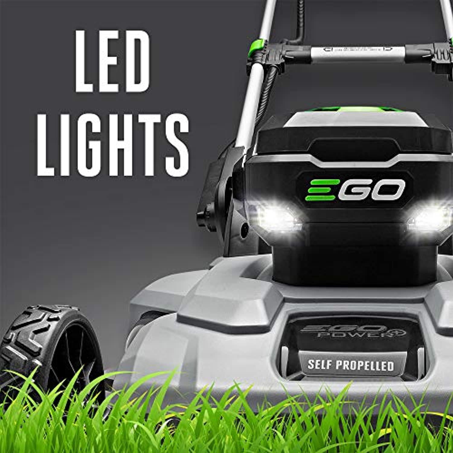 EGO 21” Power + Mower Battery Powered Self-Propelled Walk-Behind Lawn Mower