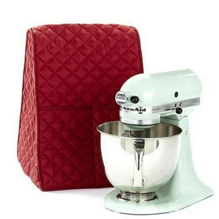 

Portable Machine-washable Home Kitchen Dust-proof Stand Mixer Cover Quilted Pocket Organizer Bag for KitchenAid Mixer Cover