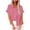 Pink, variant on Womens Blouses for Work Crop Tops Casual Plus Size Western Tshirts Shirts Cactus Black Blouses Business Casual