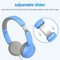thumbnail image 5 of New Bee Headphones for Kids Foldable Boys/Girls Headphone with Microphone, 5 of 10
