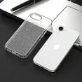 thumbnail image 5 of ELEHOLD Case for iPhone 16e, Glitter Shockproof Case Slim Transparent TPU Bumper Cover,A, 5 of 5