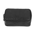 thumbnail image 1 of Cartera con cerradura para pasaporte y certificado, organizador de documentos seguro de color negro para guardar dinero, 1 of 8