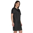 thumbnail image 3 of Inkmeso Womens Plain Shift Dress Short Sleeve Regular Fit Cotton Jersey Tshirt Dress, 3 of 7