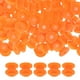thumbnail image 1 of BRIGHTFUFU 50 piezas modelo de polea de ranura única mini conjunto de polea de correa de plástico para maquinaria de construcción proyectos de ingeniería de bricolaje naranja, 1 of 7