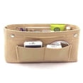 thumbnail image 4 of Women Handbag Organizer Bag Purse Insert Bag Felt MultiPocket Tote Useful Bag, 4 of 6